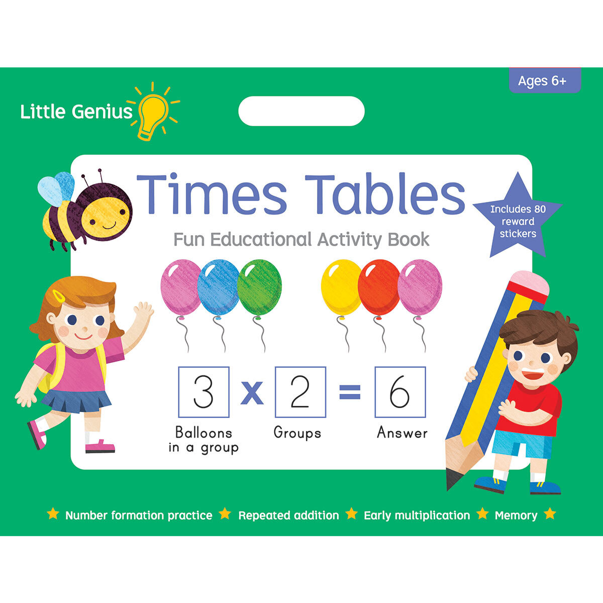 Image of front of book-times table