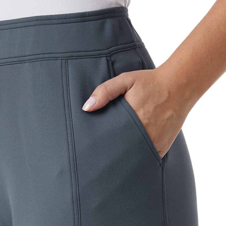 32 Degrees Women's Sueded Tech Jogger in Grey