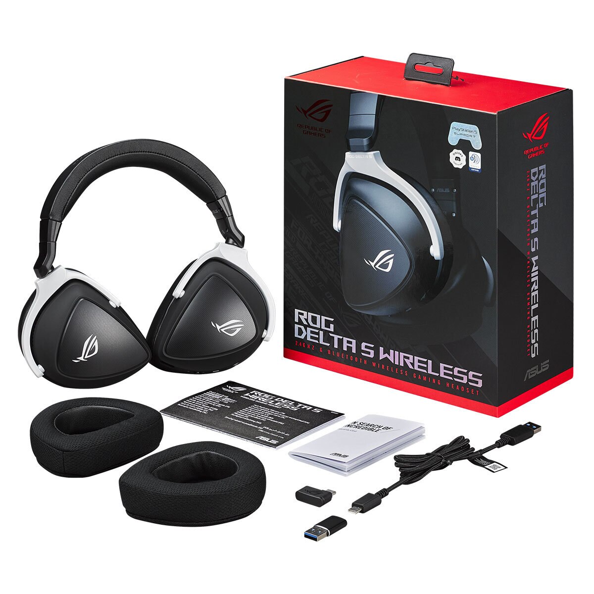 ASUS ROG Delta S Wireless Gaming Headset 90YH03IW B3UA00