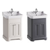 Tavistock Abbot 600 Floor Mount Vanity Unit with Basin in 2 colours at costco.co.uk
