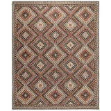 Concept Looms Sumac Brown Rust Indoor Outdoor Rug, in 3 Sizes Concept Looms Sumac Brown Rust Indoor Outdoor Rug, in 3 Sizes