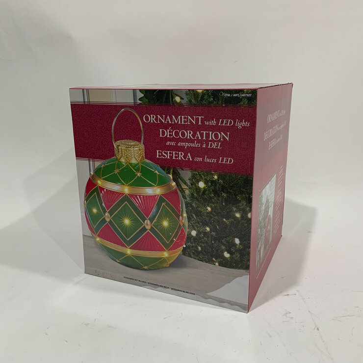 Buy Oversized Ornaments with LED Lights Assortment Diamond Box Image at Costco.co.uk