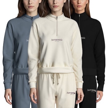 Aeropostale Ladies 1/4 Zip