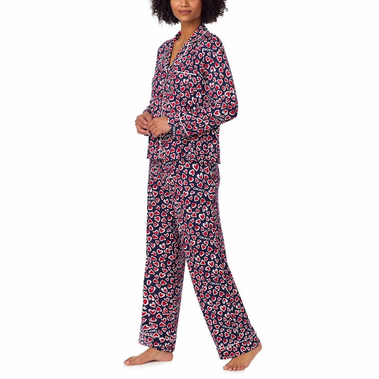 DKNY Women's Notch Collar Pyjama Set DKNY Women's Notch Collar Pyjama Set