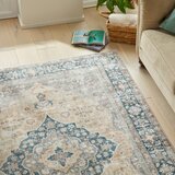 Concept Looms Liberty Gold Washable Rug, in 3 Sizes