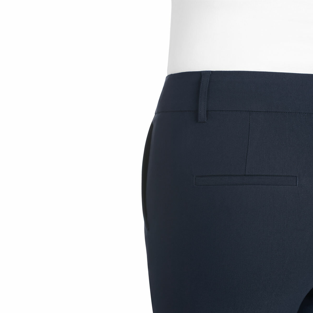 Hilary Radley Pull On Pant in Navy