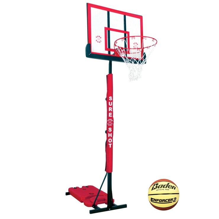 Sure Shot 10ft Easishot Basketball Hoop with Acrylic Backboard and