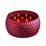 Torc fragranced candle plain background