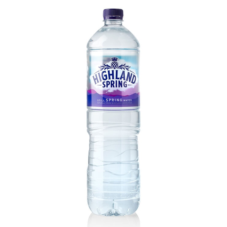 Highland Spring Still Spring Water, 12 x 1.5L