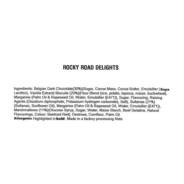 Heavenly Bakes Rocky Road Delights, 20 x 70g Heavenly Bakes Rocky Road Delights, 20 x 70g