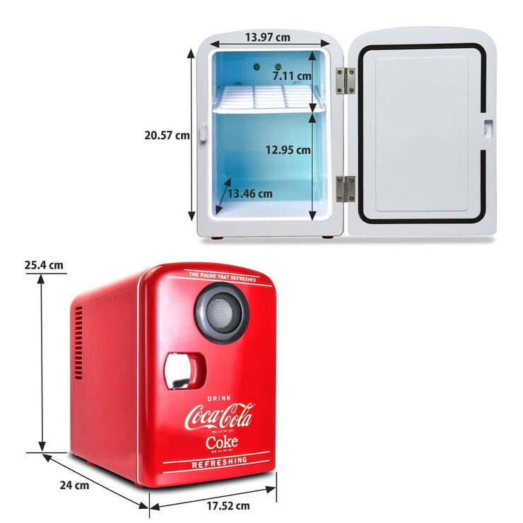 Coca-Cola Bluetooth Mini-Fridge Coca-Cola Bluetooth Mini-Fridge