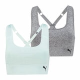Puma Square Neck Sports Bra 2 Pack