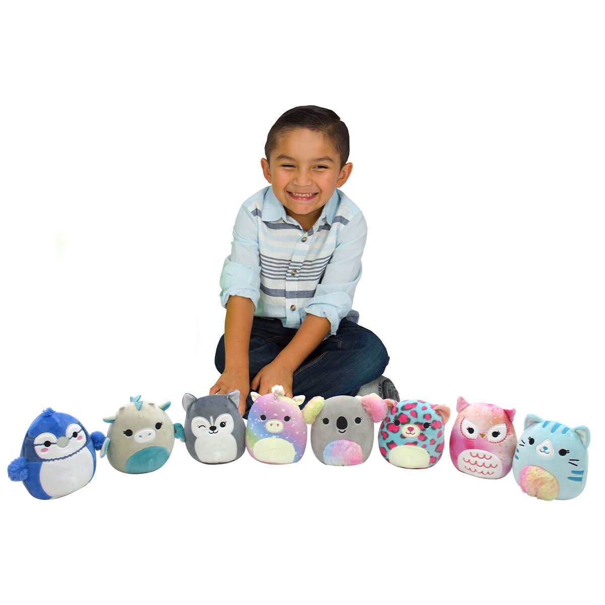 Squishmallows 5" (12.7cm) Plush Soft Toy Assortment 8 Pack (3+ Years)