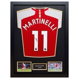 Gabriel Martinelli signed Arsenal shirt