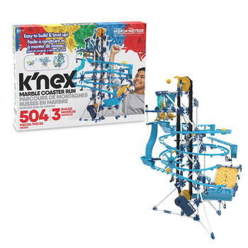 K'NEX Marble Coaster Run Building Set with Motor (9+ Years)