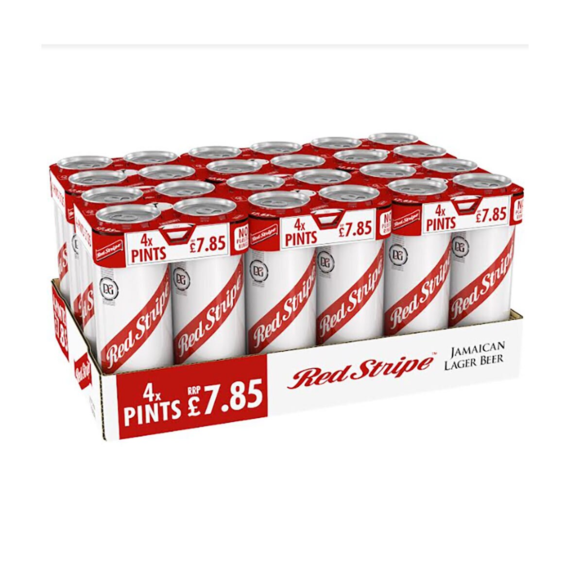 Red Stripe, 6 x 4 x 568ml