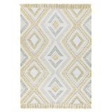 Carlton Hand Woven Indoor / Outdoor Rug in 3 sizes, Mustard