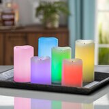 Gerson Glow Wick Colour Changing Candles, 6 Pieces