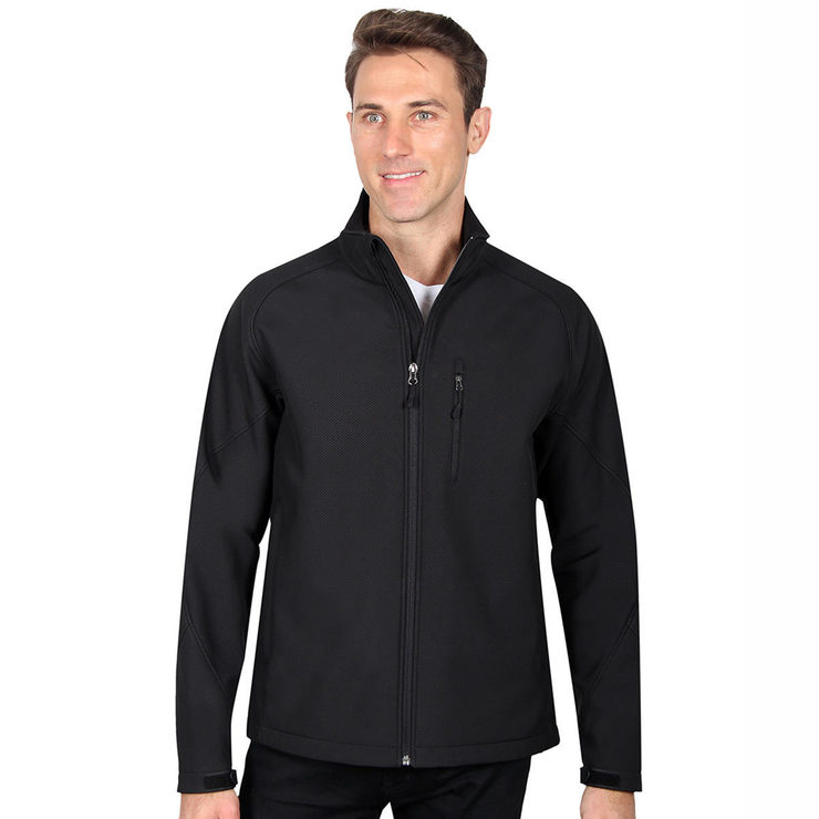 Kirkland Signature Men's Softshell Jacket in Black | Costco UK