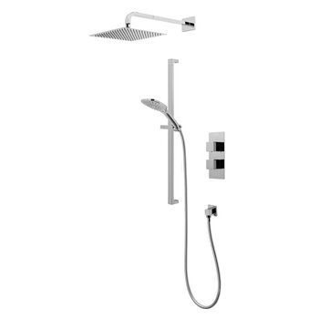 Tavistock Area Square Concealed Two Function Shower