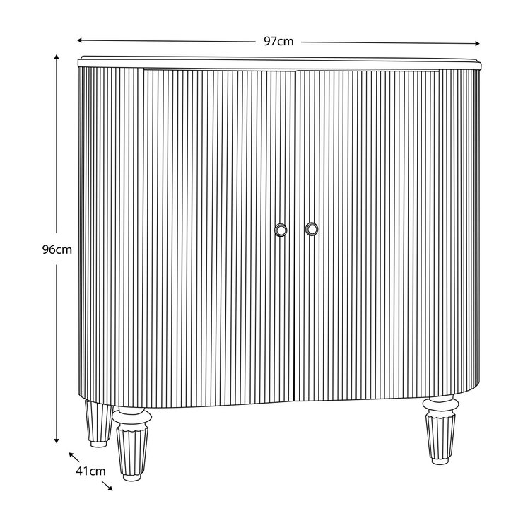 Jeeves Silver Drinks Cabinet