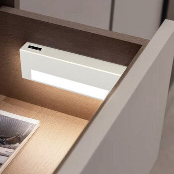 Luminus Sensor Activated Rechargeable LED Drawer Lights - 4 Pack