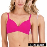Steve Madden Lace Bra 2 Pack in Pink