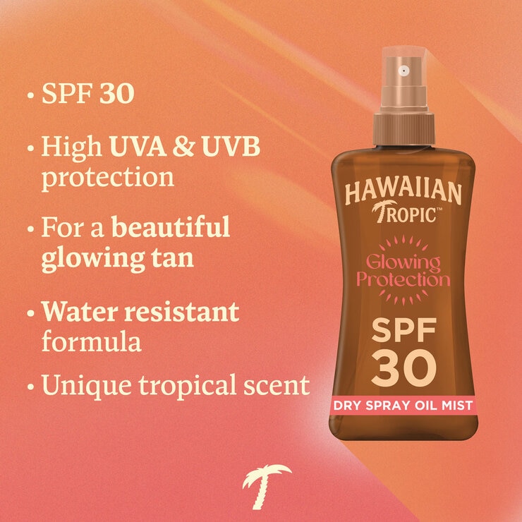 Hawaiian Tropic, Sun Oil Set, 200ml SPF 15 & 200ml SPF 30 Dry Oil Spray and 180ml Hydrating After Sun Lotion