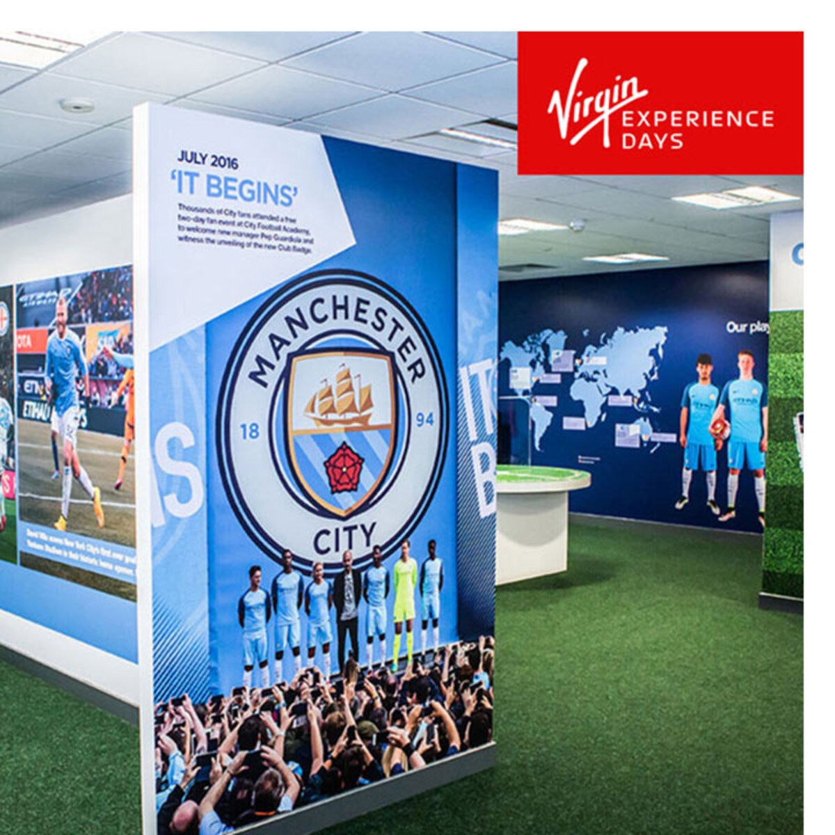Virgin Experience Days Manchester City Football Club Stadium and Football Academy Tour for Two People (16 Years +)
