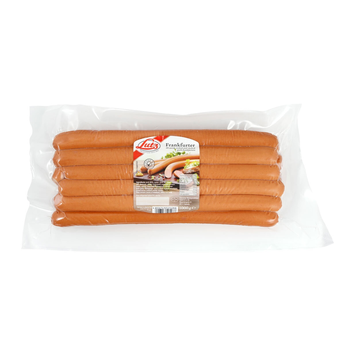 Pack of Lutz Frankfurters