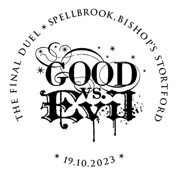 Official Harry Potter Royal Mail Medal Cover – Harry Potter vs Lord Voldemort: The Final Duel