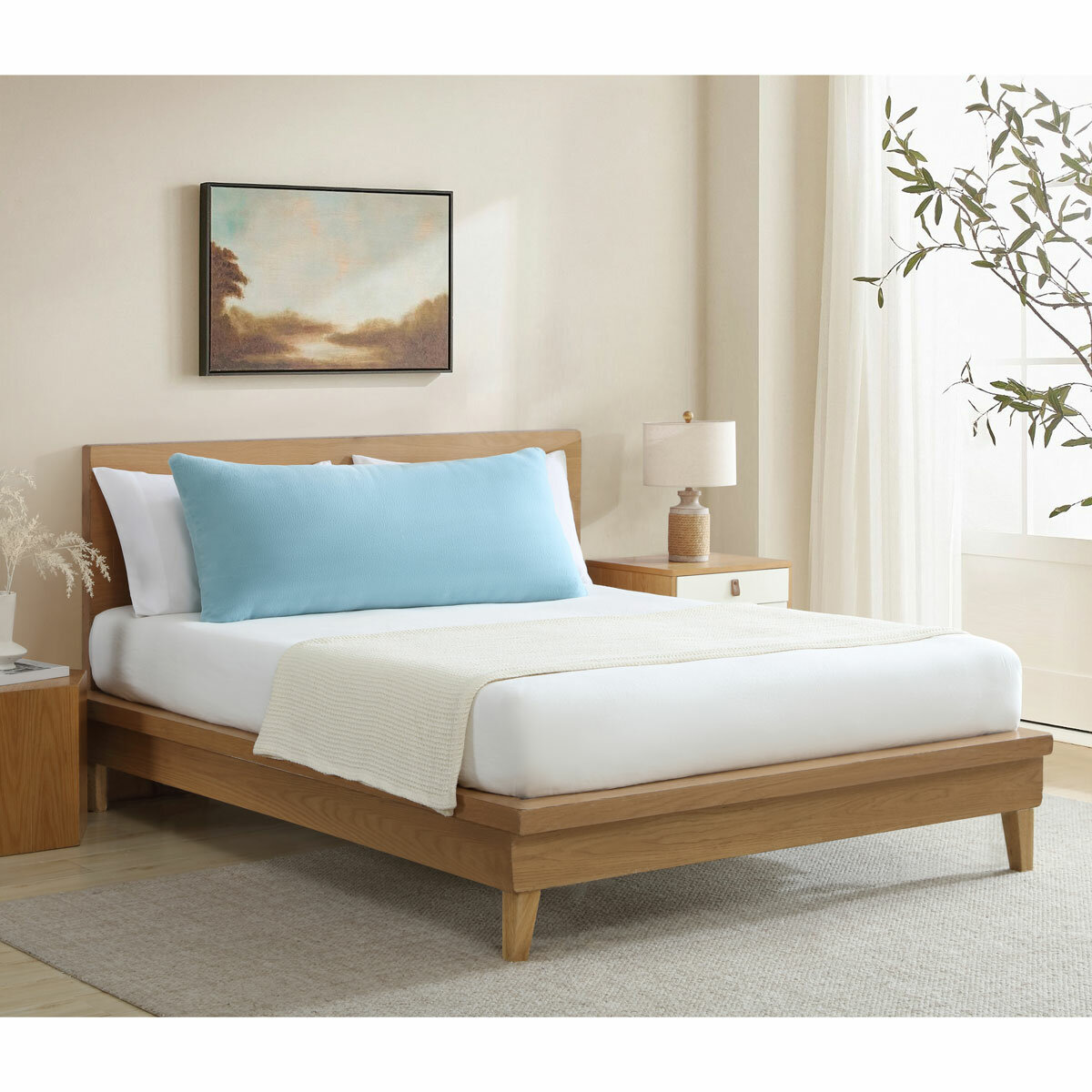Sable Body Pillow in 3 colours, 50 x 122 cm