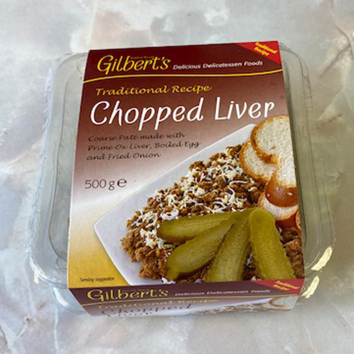Gilberts Chopped Liver 500g