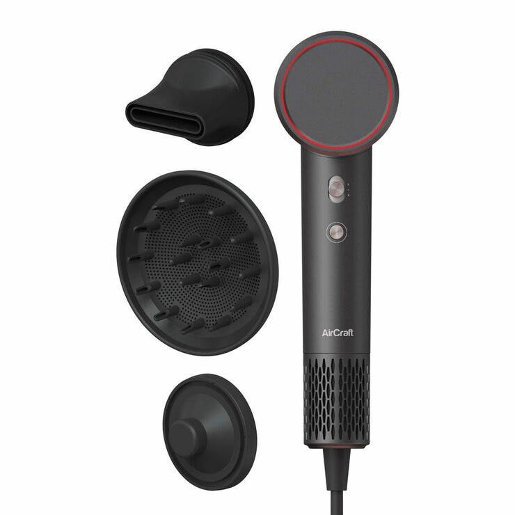 AirCraft Airmotion High Speed Ionic Hair Dryer With Heat Control & Diffuser in 3 Colours
