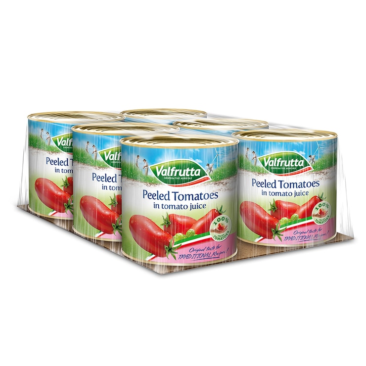 Valfrutta Italian Peeled Plum Tomatoes, 6 x 2.5kg Valfrutta Italian Peeled Plum Tomatoes, 6 x 2.5kg