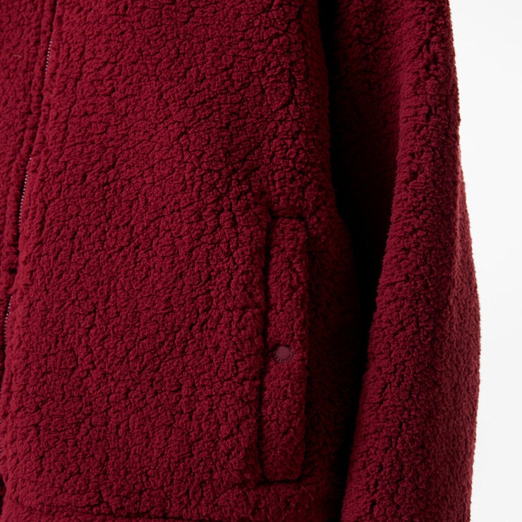 Hunter Women's Highland Hooded Fleece in Burgundy Hunter Women's Highland Hooded Fleece in Burgundy