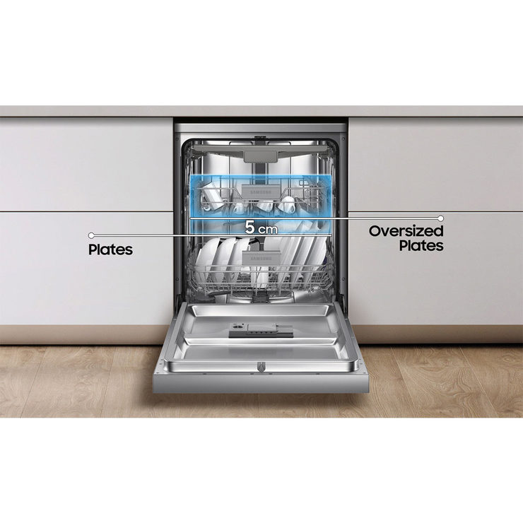 Samsung DW60M6050FW/EU, 14 Place Settings Dishwasher A++ Rating in