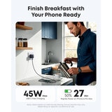 Anker Nano 45W Foldable USB-C Charger with USB-C Cable 2-Pack