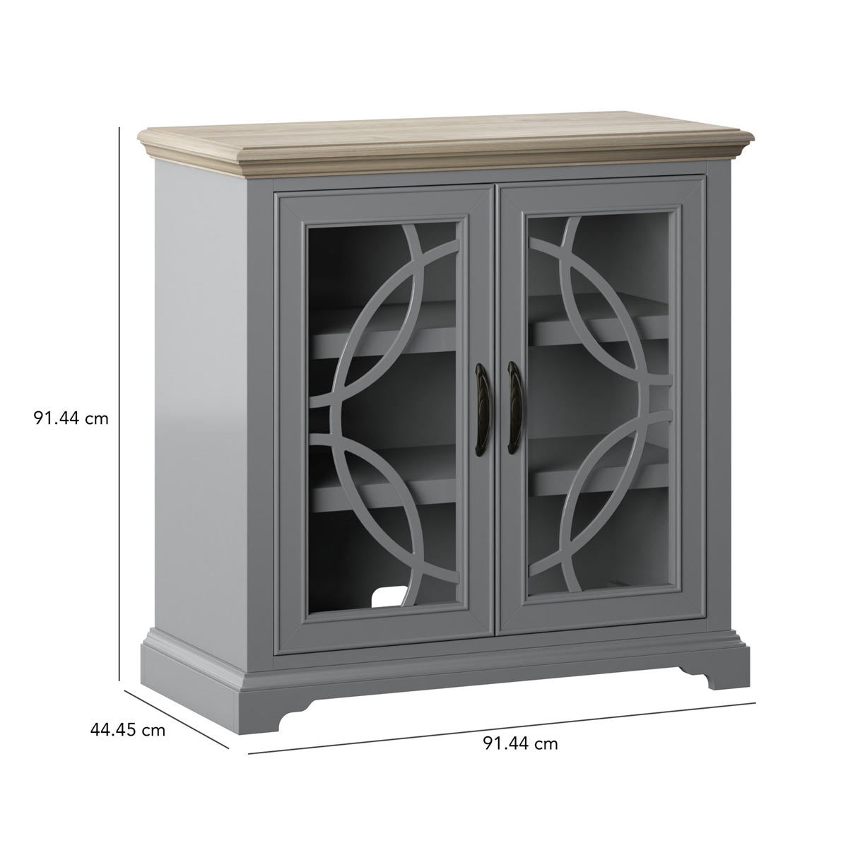 Tresanti Caterina Two Tone Blue Accent Console Costco UK