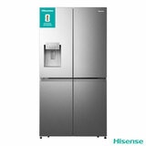 Hisense RQ760N4SASE, Multidoor Fridge Freezer, E Rating in Stainless Steel Hisense RQ760N4SASE, Multidoor Fridge Freezer, E Rating in Stainless Steel