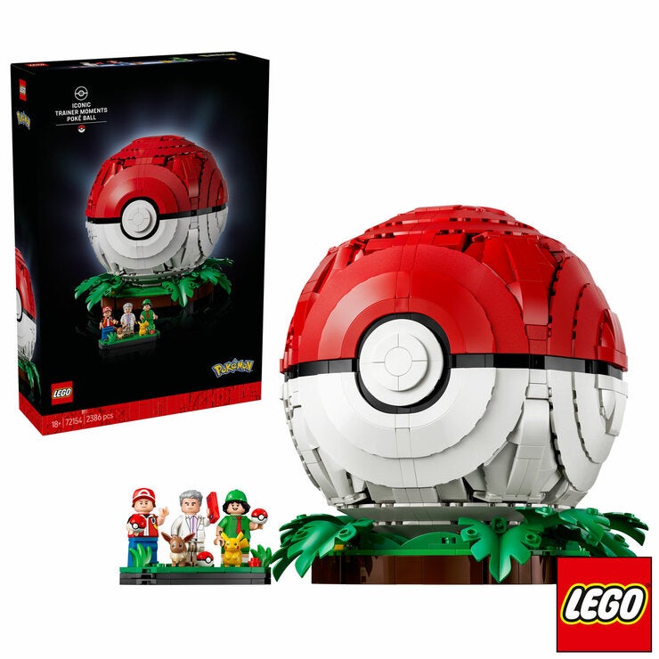 LEGO Pokémon Iconic Trainer Moments Poké Ball - Model 72154 (18+ Years) LEGO Pokémon Iconic Trainer Moments Poké Ball - Model 72154 (18+ Years)