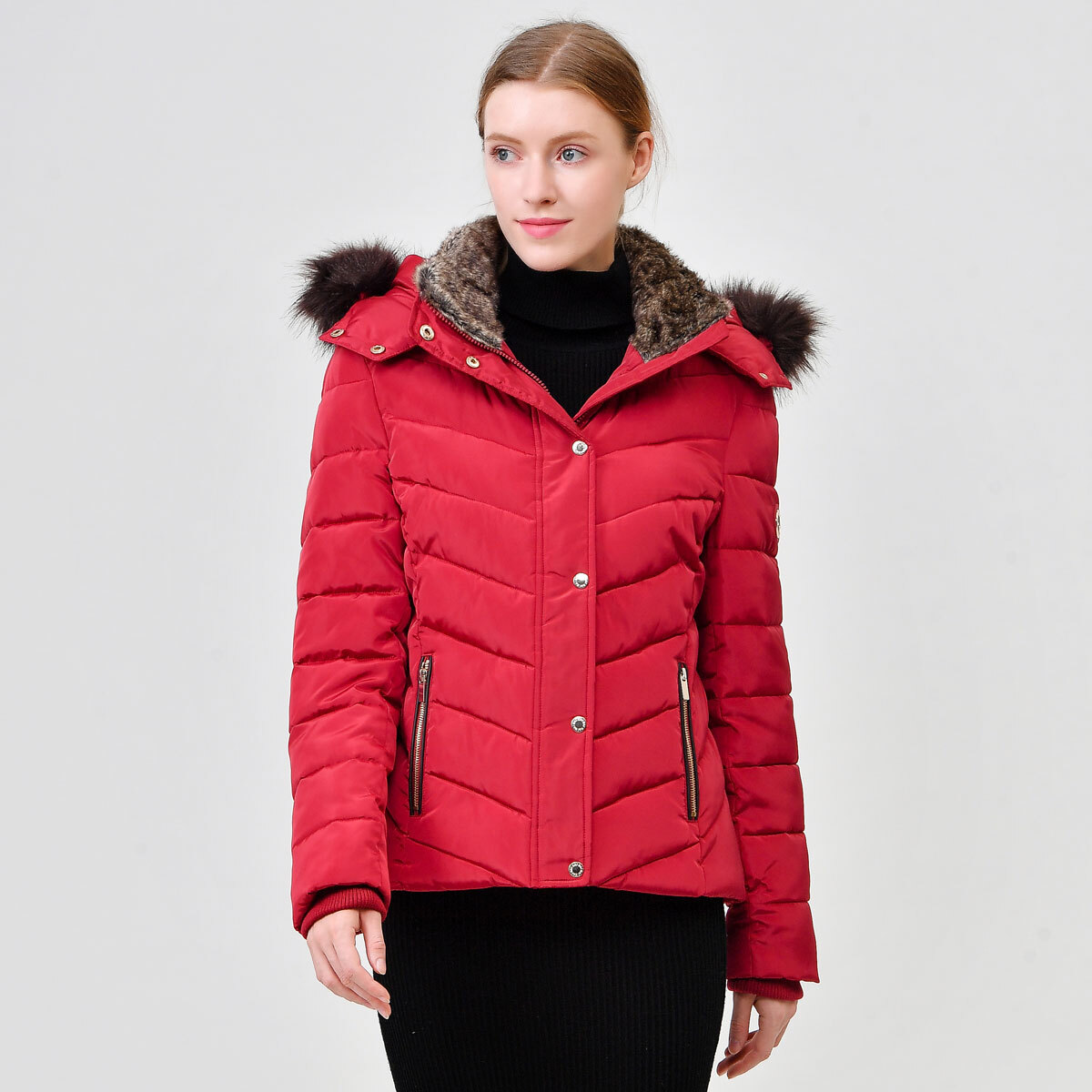 Harvey & Jones Shelley Women's Jacket in Red | Costco UK
