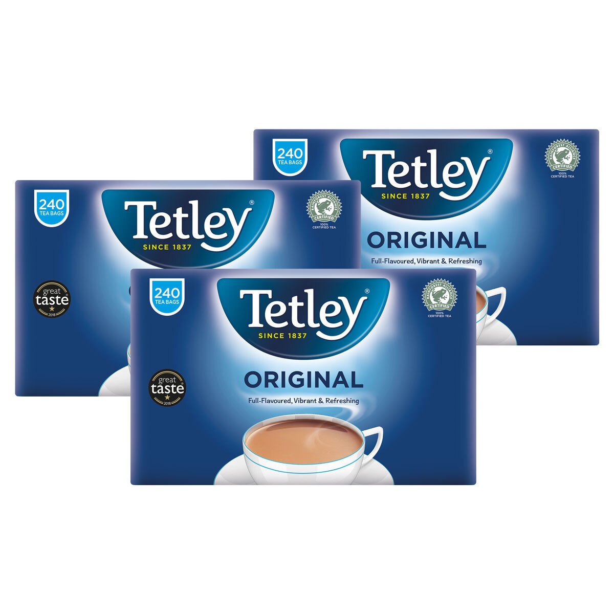 Tetley Tea Bags - 3pk x 240ct