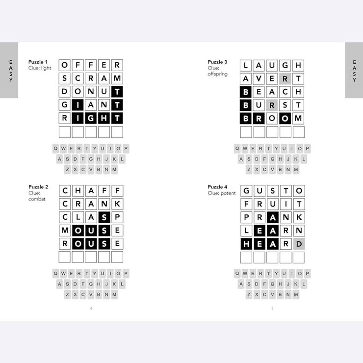 Wordle Challenge Game x3 Book Collection by Ivy Press