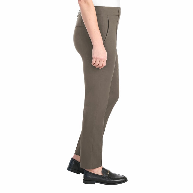 Hilary Radley Pull On Pant in Mushroom Hilary Radley Pull On Pant in Mushroom