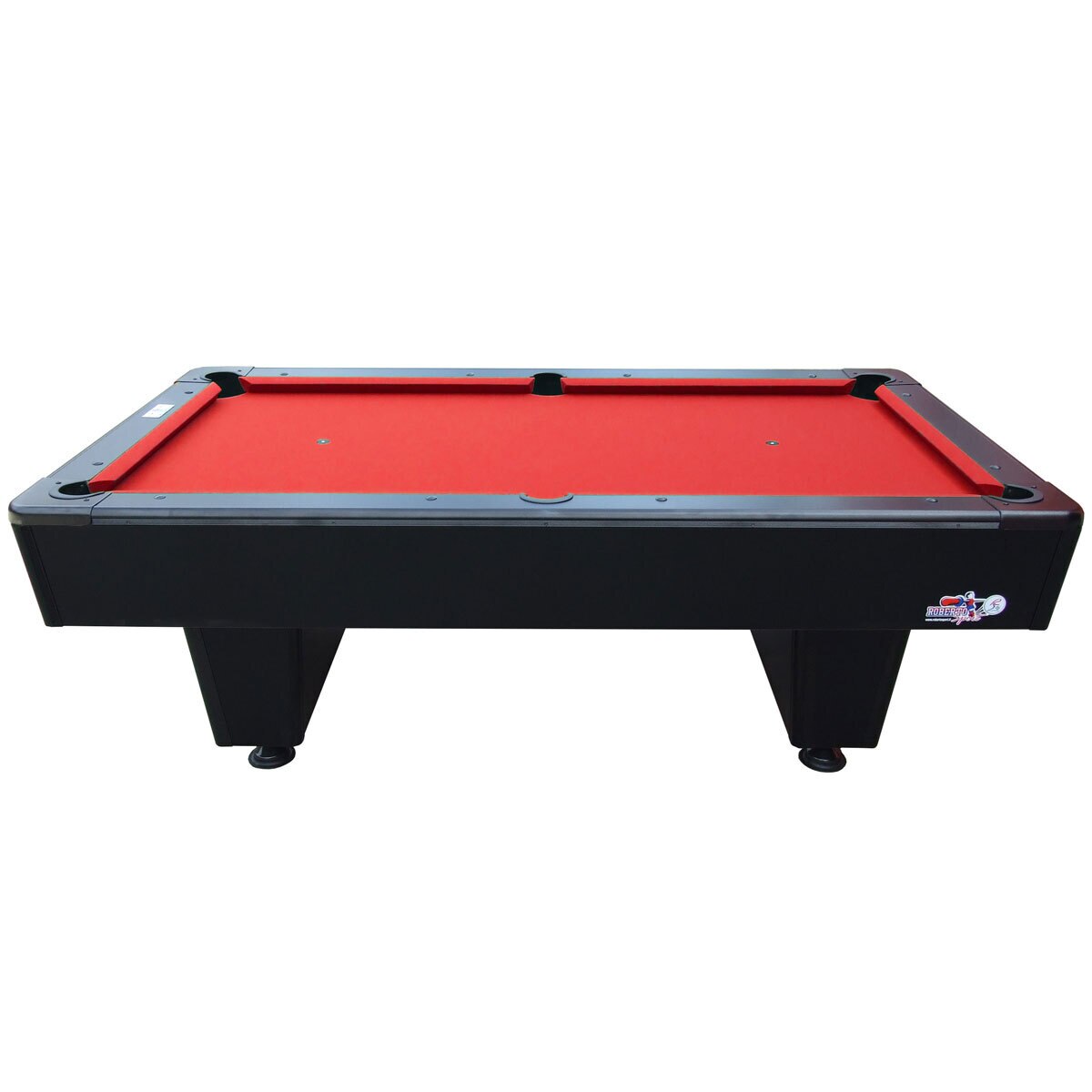 Roberto Sports first pool table red