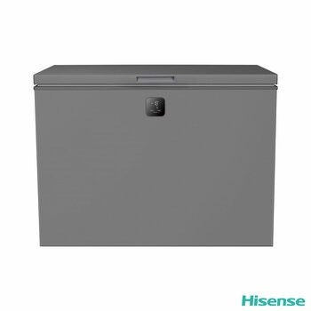Hisense FT280WN3SGD, 277L Chest Freezer, D Rated in Silver