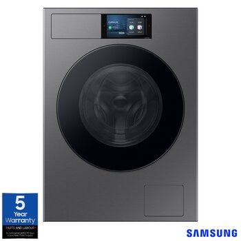 Samsung Series 9 WF90F09C4SU1 9kg Smart Washing Machine, A Rated in Dark Silver