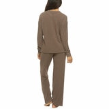Jezebel Ladies 2 Piece Brushed Rib Lounge Set
