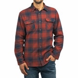 Jachs Mens Flannel Shirt & Thermal 2 Pack in Red Jachs Mens Flannel Shirt & Thermal 2 Pack in Red